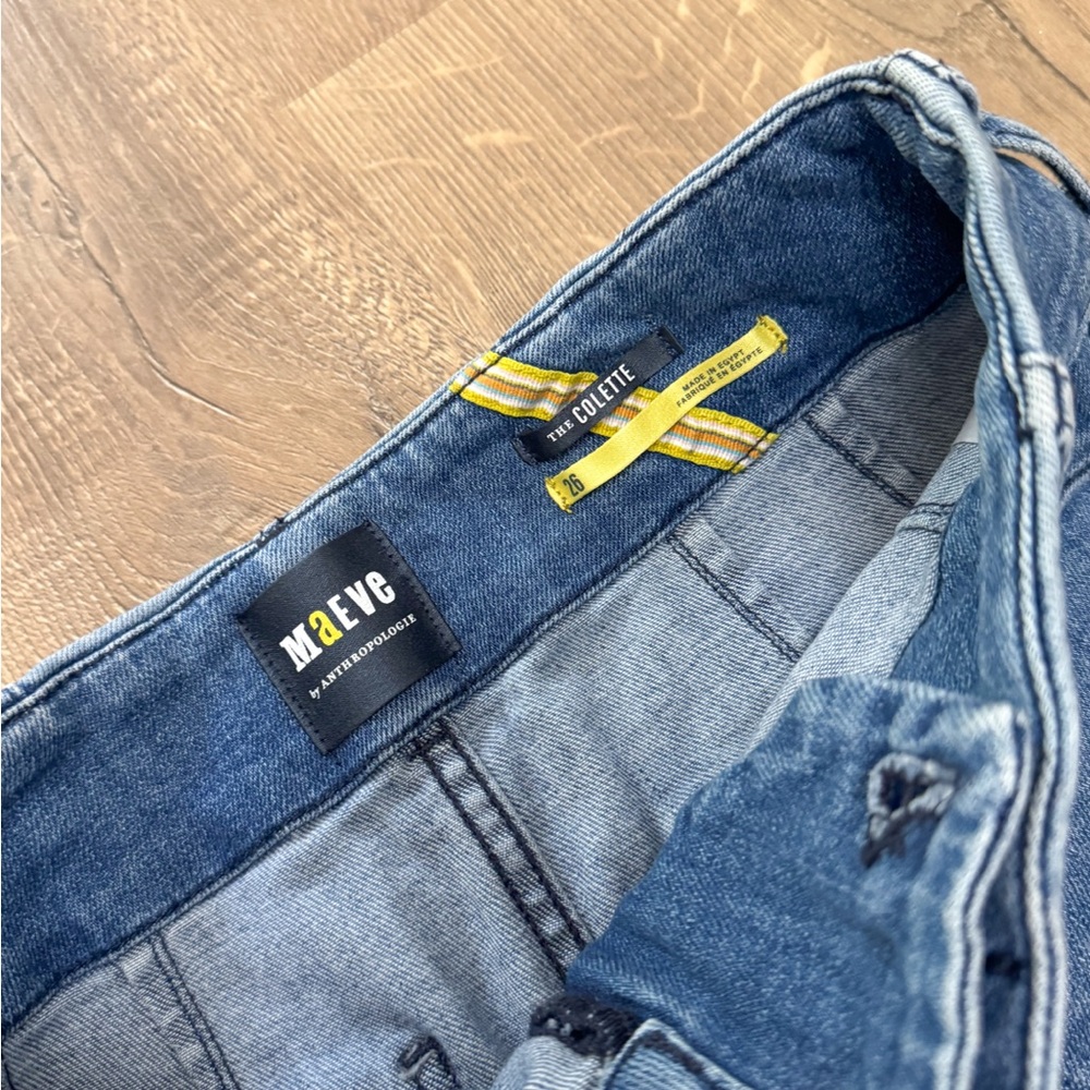 Maeve by Anthropologie The Colette Denim
Cropped High Rise Wide-Leg Jean 26 - Picture 4 of 7